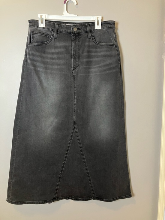 Joe's Jeans Dresses & Skirts - Joe's Women's Black Denim Maxi Skirt Faye Size 31 Grunge Y2K Indie Sleaze